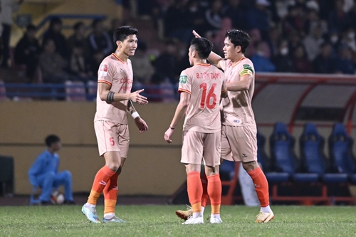 Kết quả vòng 5 V-League: Công an Hà Nội chia điểm với Hải Phòng